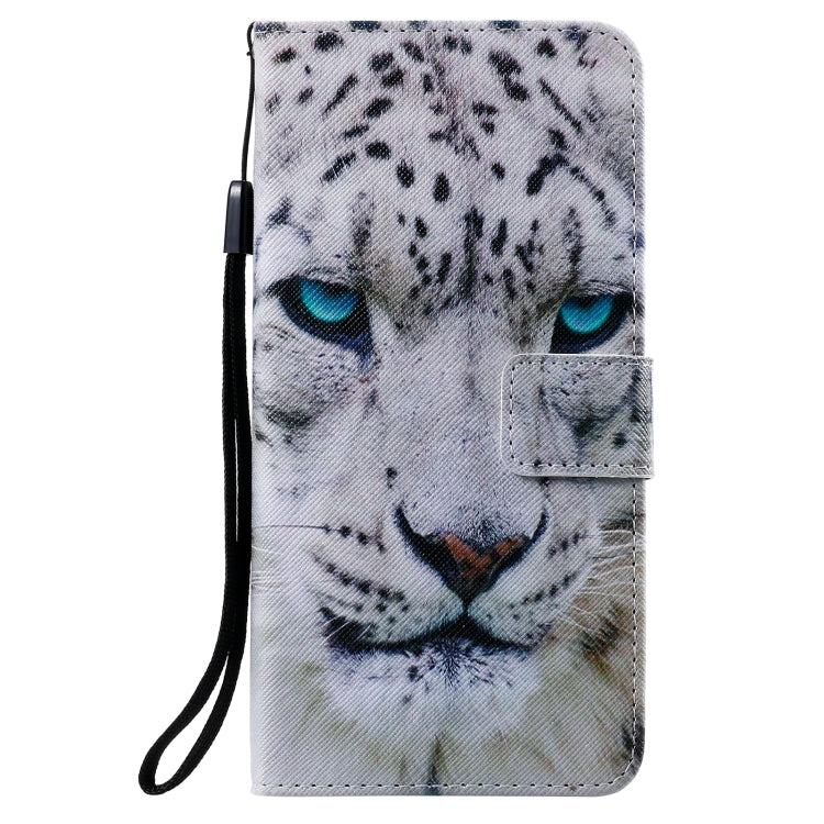 For iPhone 12 Pro Max Painting Horizontal Flip Leather Case with Holder & Card Slot & Lanyard