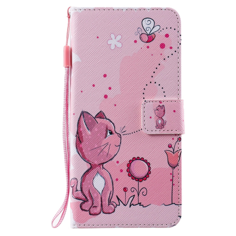 For iPhone 12 Pro Max Painting Horizontal Flip Leather Case with Holder & Card Slot & Lanyard