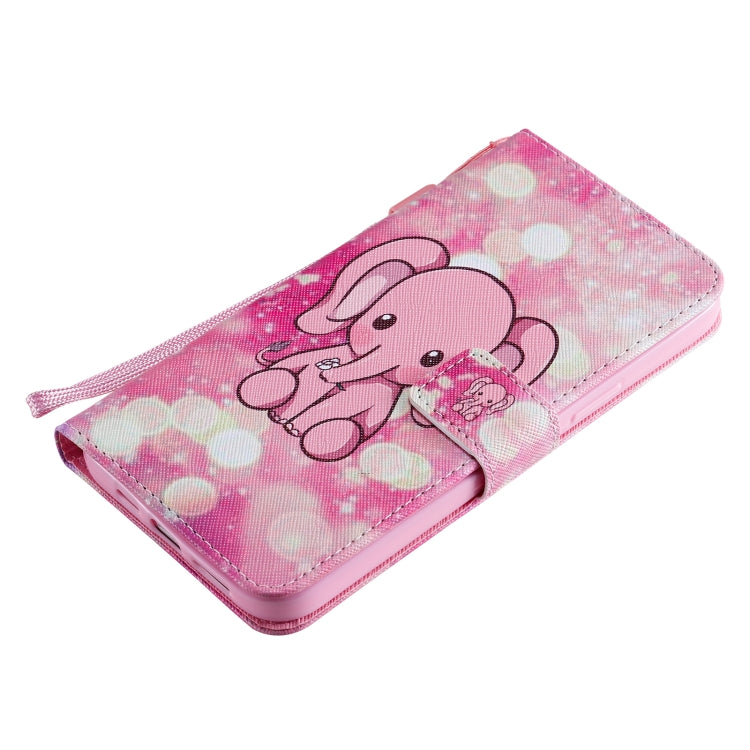 For iPhone 12 Pro Max Painting Horizontal Flip Leather Case with Holder & Card Slot & Lanyard