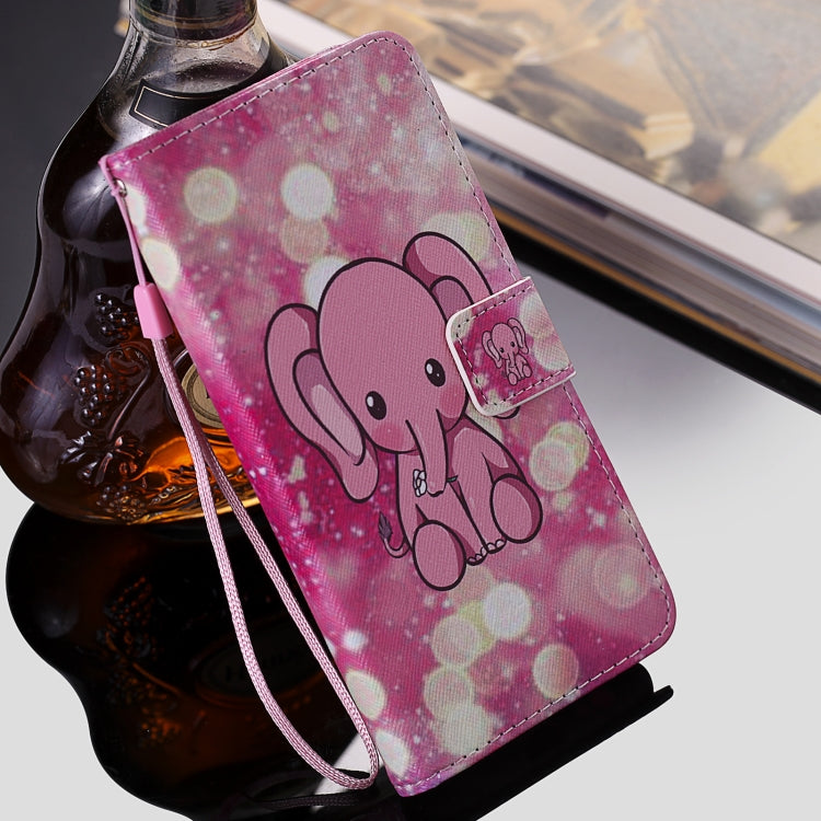 For iPhone 12 Pro Max Painting Horizontal Flip Leather Case with Holder & Card Slot & Lanyard