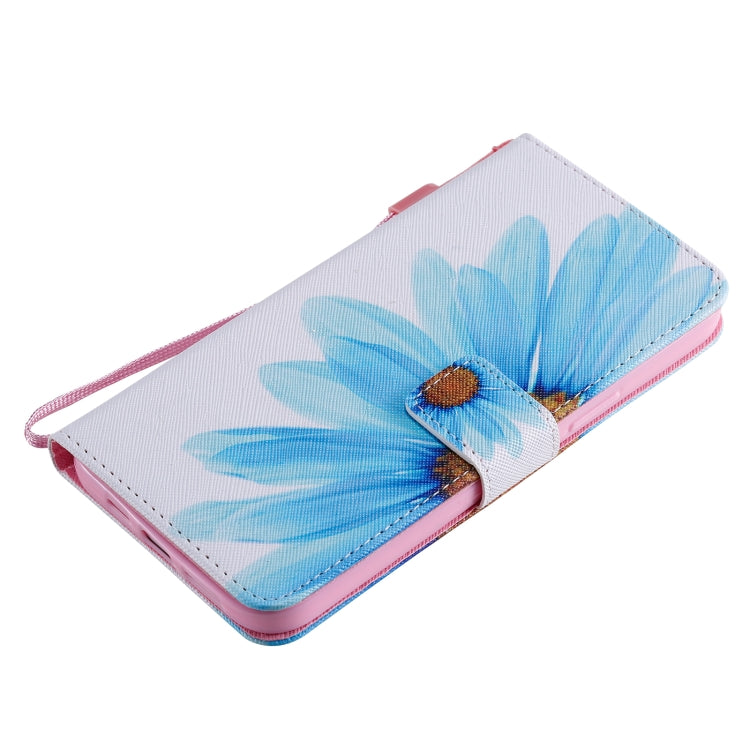 For iPhone 12 Pro Max Painting Horizontal Flip Leather Case with Holder & Card Slot & Lanyard
