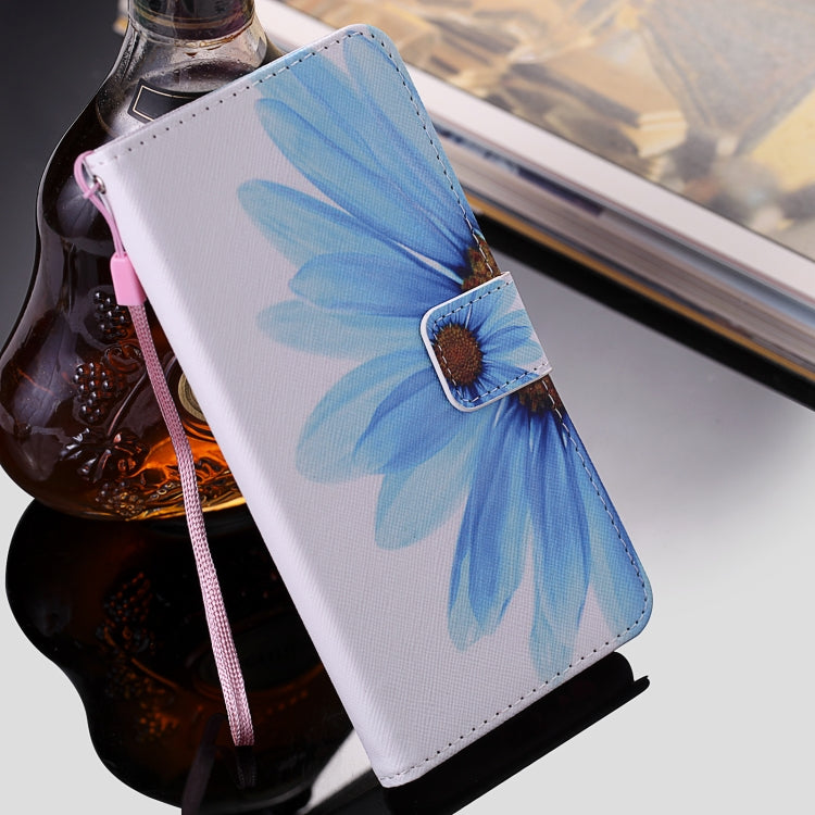 For iPhone 12 Pro Max Painting Horizontal Flip Leather Case with Holder & Card Slot & Lanyard