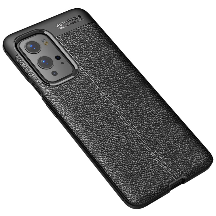 For OnePlus 9 Pro Litchi Texture TPU Shockproof Case