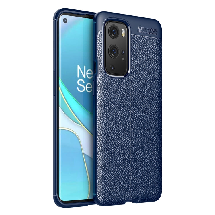 For OnePlus 9 Pro Litchi Texture TPU Shockproof Case