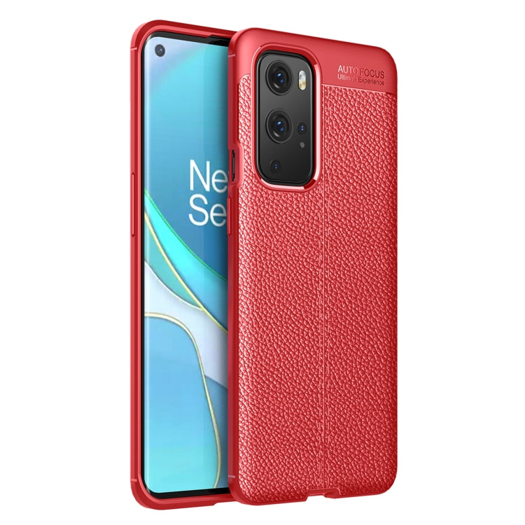 For OnePlus 9 Pro Litchi Texture TPU Shockproof Case