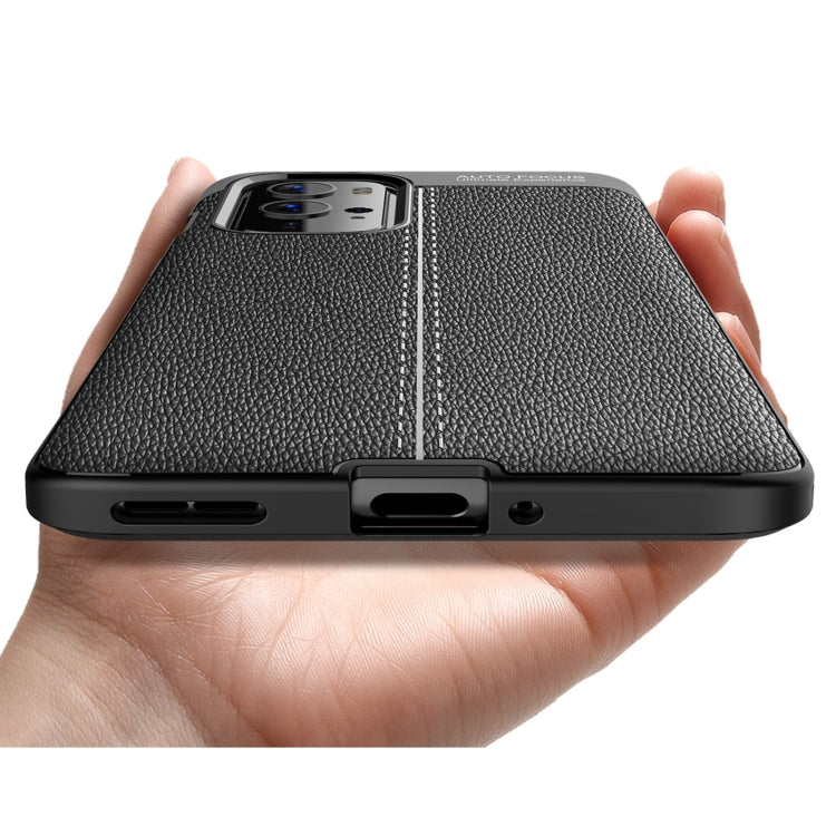 For OnePlus 9 Pro Litchi Texture TPU Shockproof Case