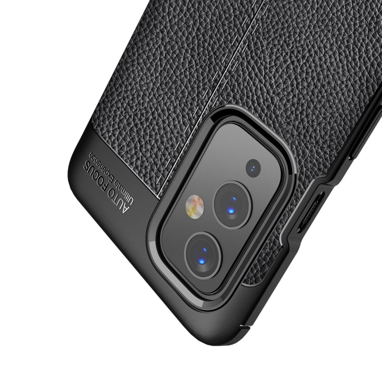 For OnePlus 9 Litchi Texture TPU Shockproof Case