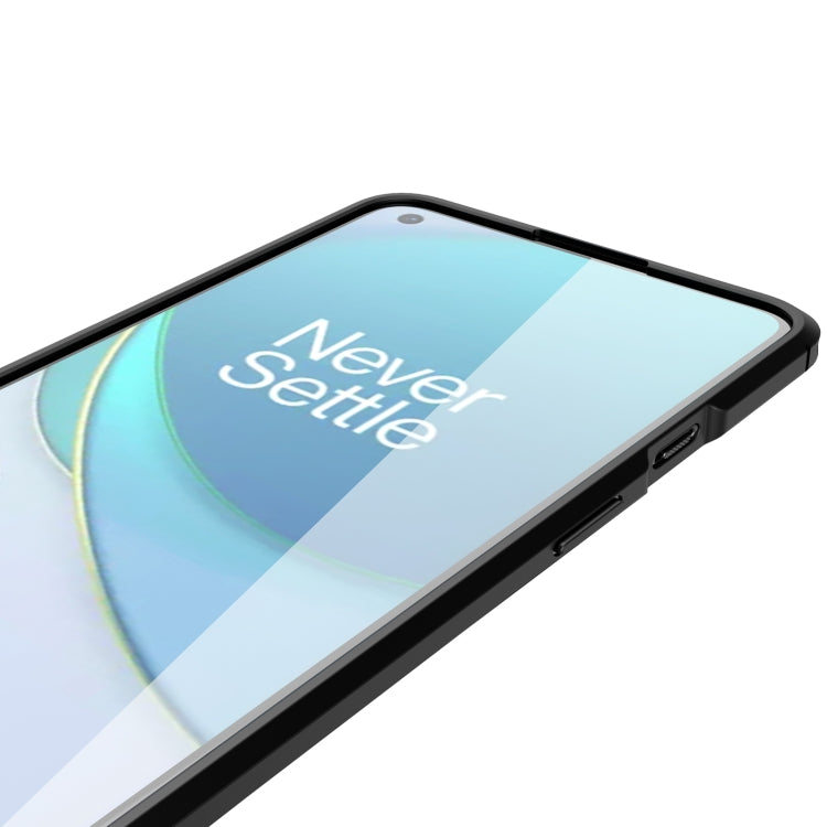 For OnePlus 9 Litchi Texture TPU Shockproof Case