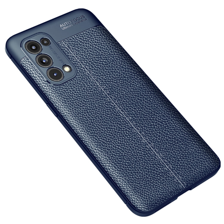 For OPPO Reno5 Pro 5G Litchi Texture TPU Shockproof Case