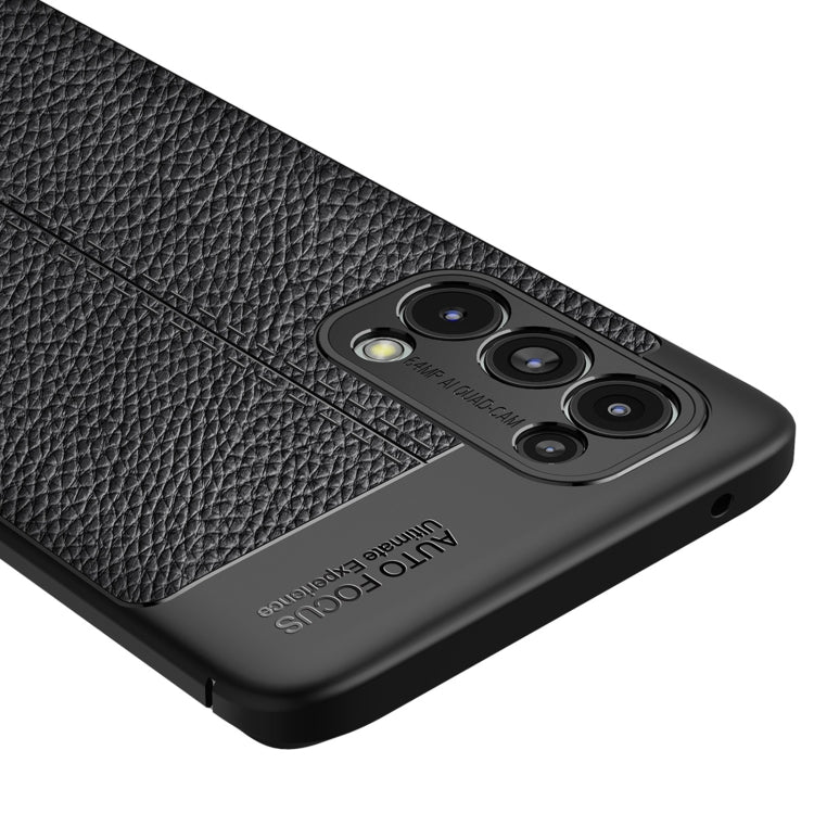 For OPPO Reno5 Pro 5G Litchi Texture TPU Shockproof Case