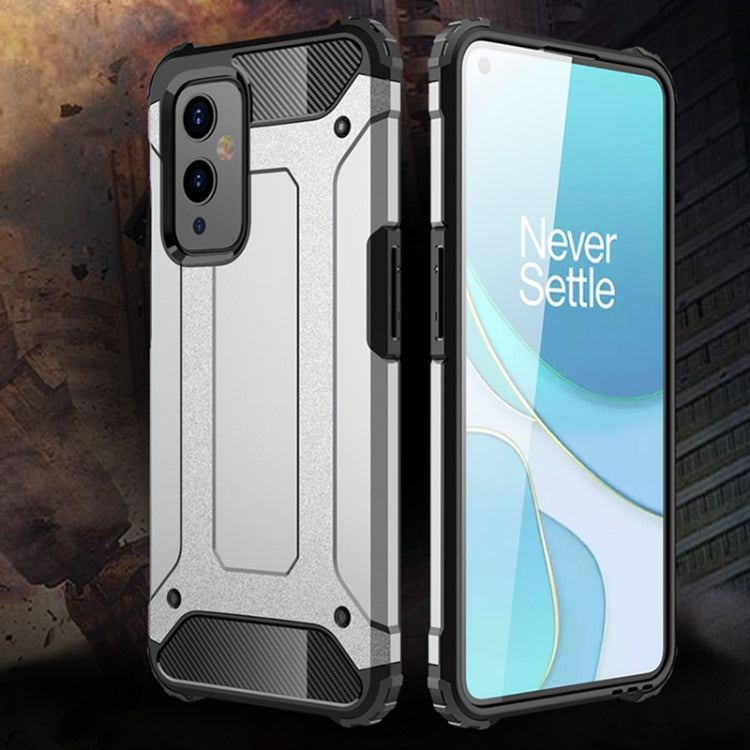 For OnePlus 9 Magic Armor TPU + PC Combination Case