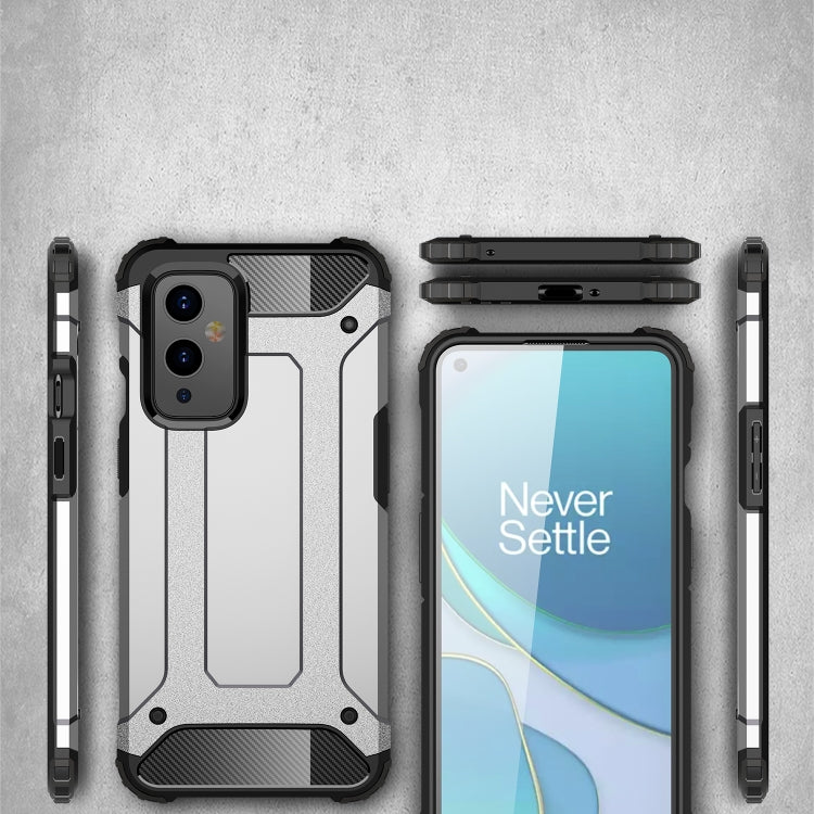 For OnePlus 9 Magic Armor TPU + PC Combination Case