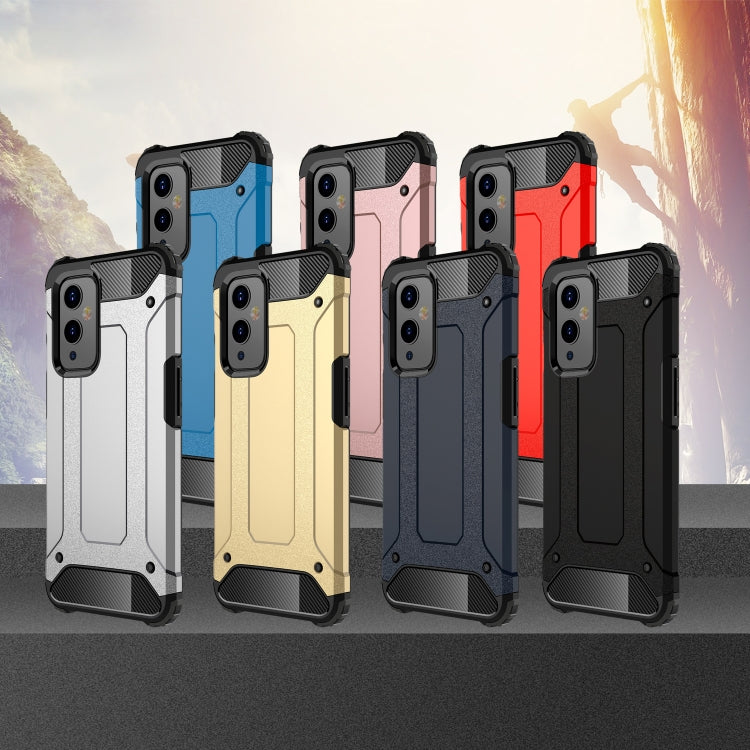 For OnePlus 9 Magic Armor TPU + PC Combination Case