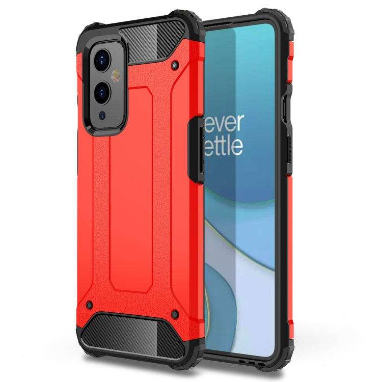 For OnePlus 9 Magic Armor TPU + PC Combination Case
