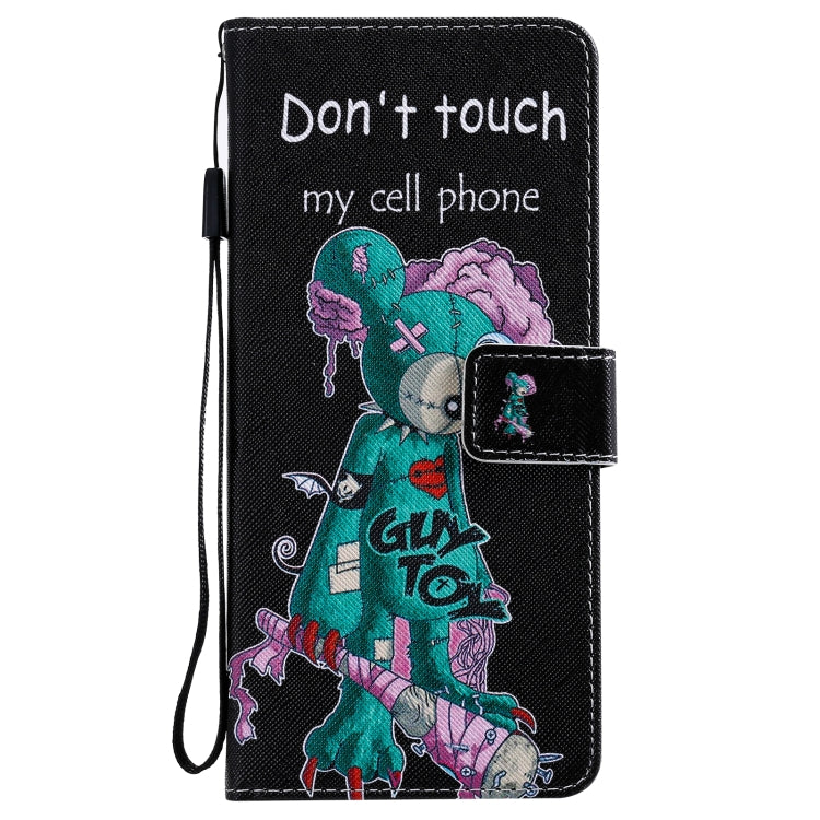 For Samsung Galaxy Note 20 Ultra Painting Horizontal Flip Leather Case with Holder & Card Slot & Lanyard