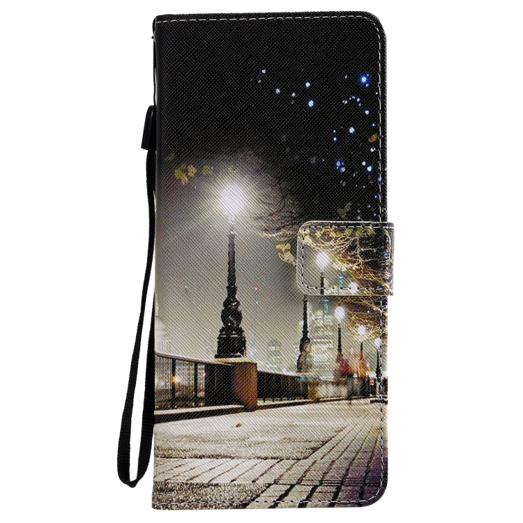 For Samsung Galaxy Note 20 Ultra Painting Horizontal Flip Leather Case with Holder & Card Slot & Lanyard