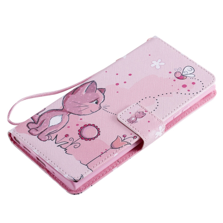 For Samsung Galaxy Note 20 Ultra Painting Horizontal Flip Leather Case with Holder & Card Slot & Lanyard