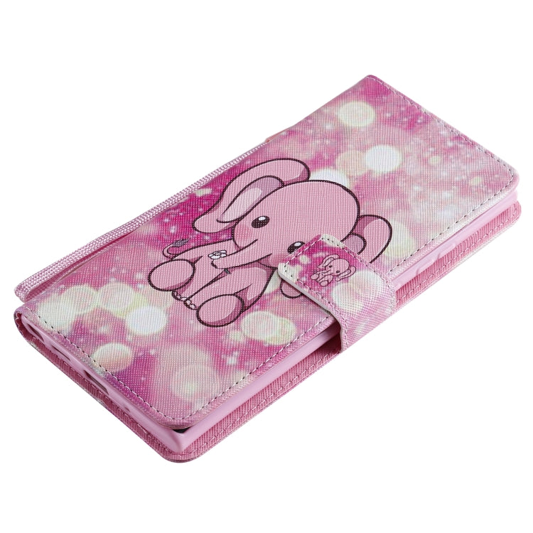 For Samsung Galaxy Note 20 Ultra Painting Horizontal Flip Leather Case with Holder & Card Slot & Lanyard