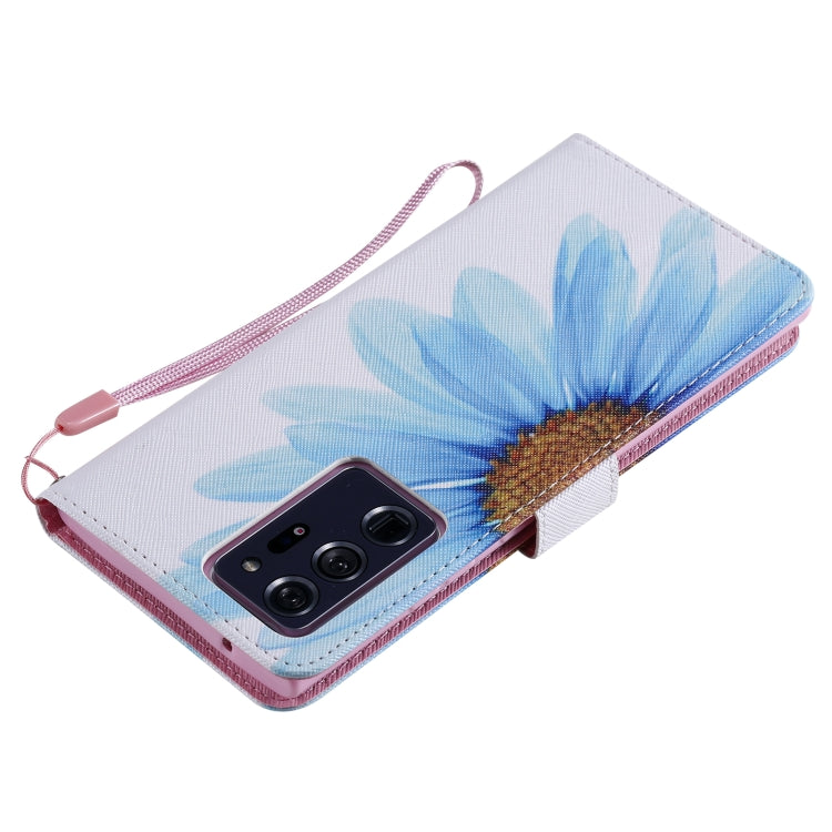 For Samsung Galaxy Note 20 Ultra Painting Horizontal Flip Leather Case with Holder & Card Slot & Lanyard