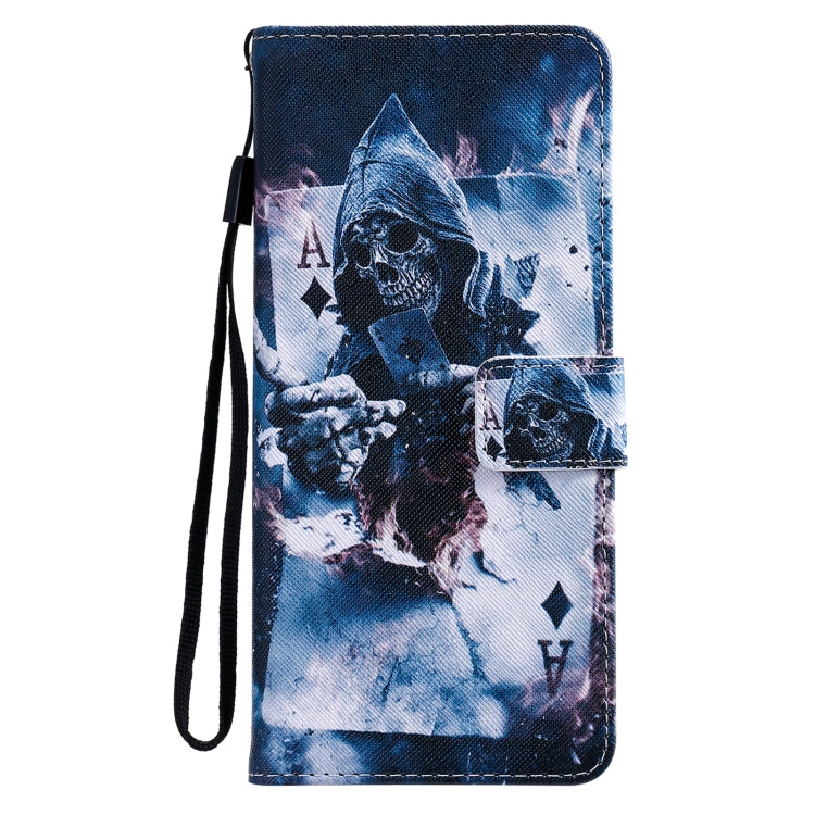 For Samsung Galaxy Note 20 Ultra Painting Horizontal Flip Leather Case with Holder & Card Slot & Lanyard