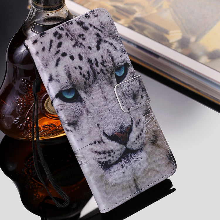For Samsung Galaxy Note 20 Painting Horizontal Flip Leather Case with Holder & Card Slot & Lanyard