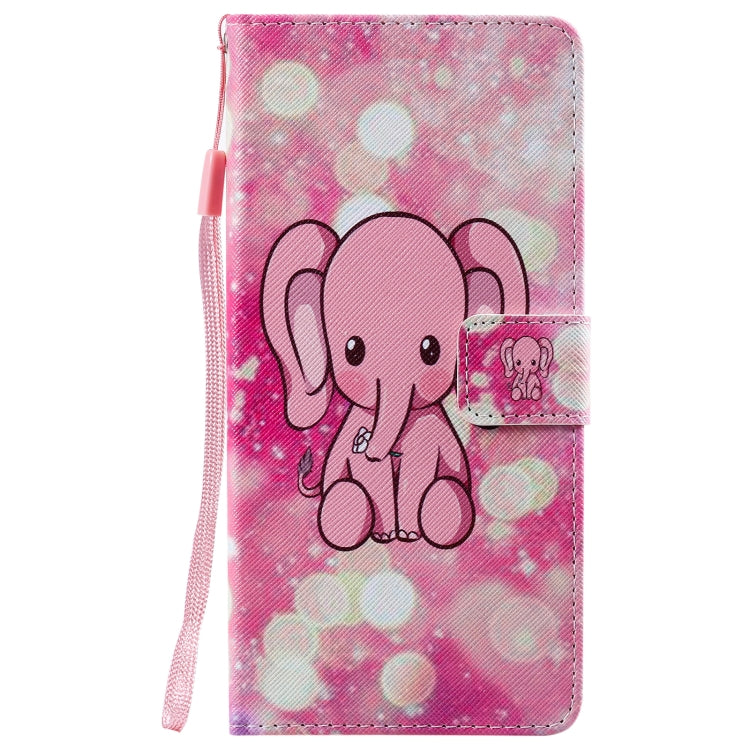 For Samsung Galaxy Note 20 Painting Horizontal Flip Leather Case with Holder & Card Slot & Lanyard