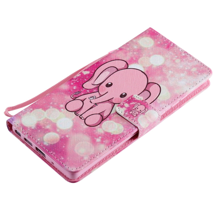 For Samsung Galaxy Note 20 Painting Horizontal Flip Leather Case with Holder & Card Slot & Lanyard