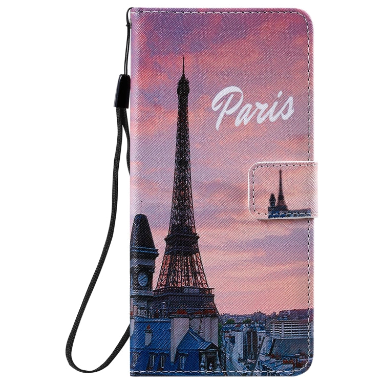 For Samsung Galaxy Note 20 Painting Horizontal Flip Leather Case with Holder & Card Slot & Lanyard