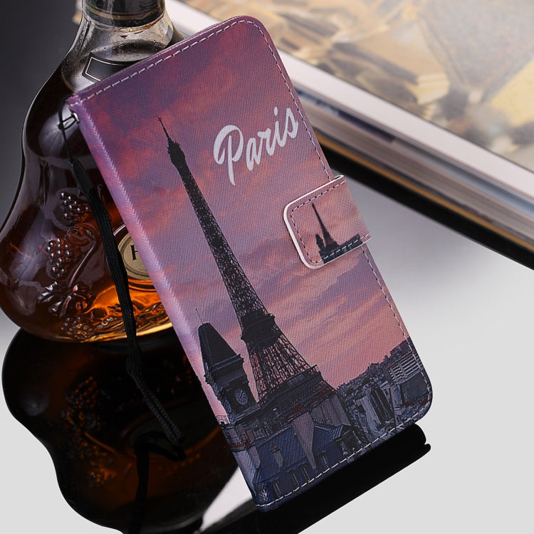 For Samsung Galaxy Note 20 Painting Horizontal Flip Leather Case with Holder & Card Slot & Lanyard