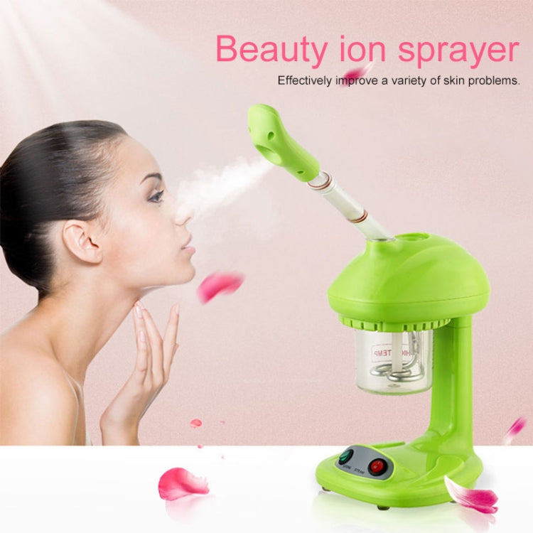 Household Face Steaming Device Beauty Humidifier Nano Face Steamer Automatic Alcohol Sprayer, Specification:EU Plug