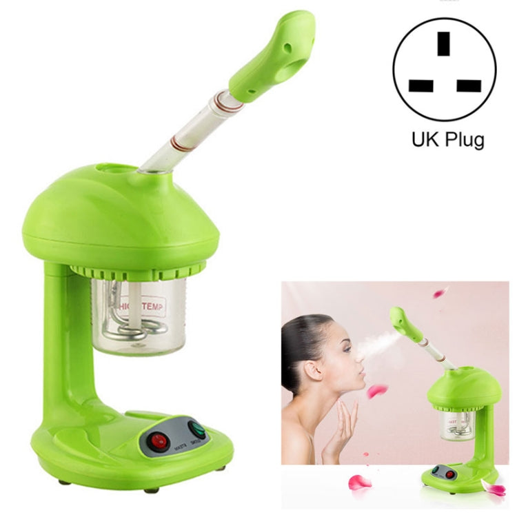 Household Face Steaming Device Beauty Humidifier Nano Face Steamer Automatic Alcohol Sprayer, Specification:UK Plug