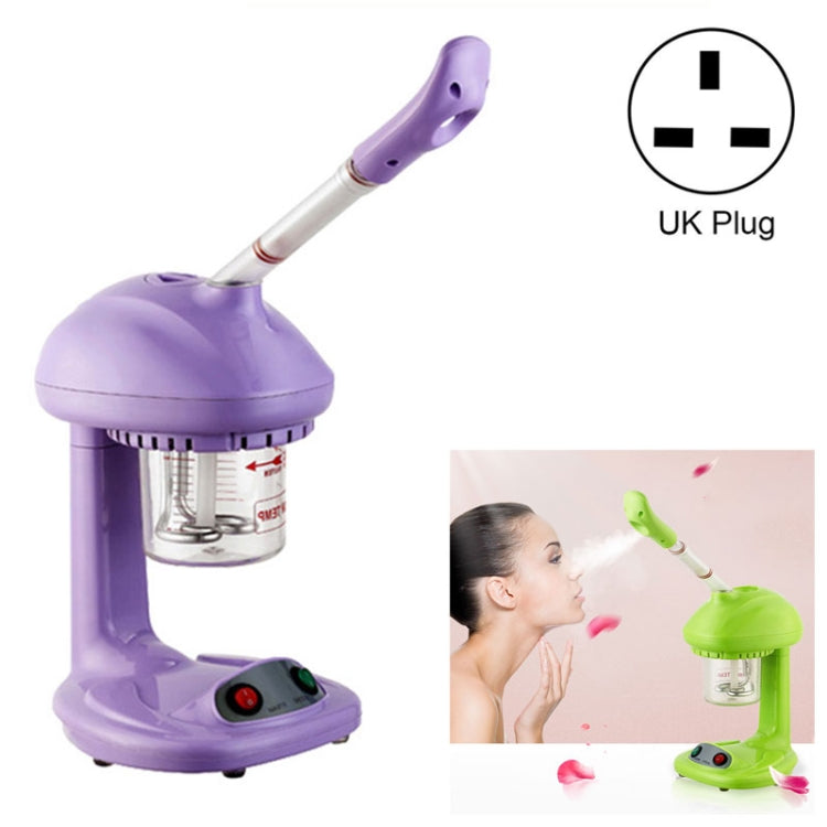 Household Face Steaming Device Beauty Humidifier Nano Face Steamer Automatic Alcohol Sprayer, Specification:UK Plug