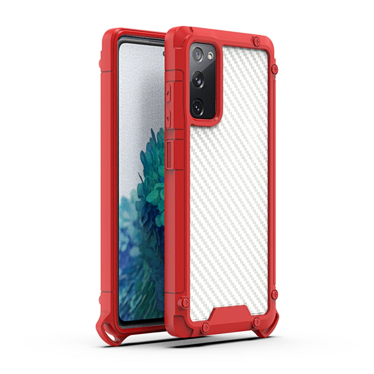 For Samsung Galaxy S20 FE 5G Gold-Shield Series Shockproof PC + TPU Case