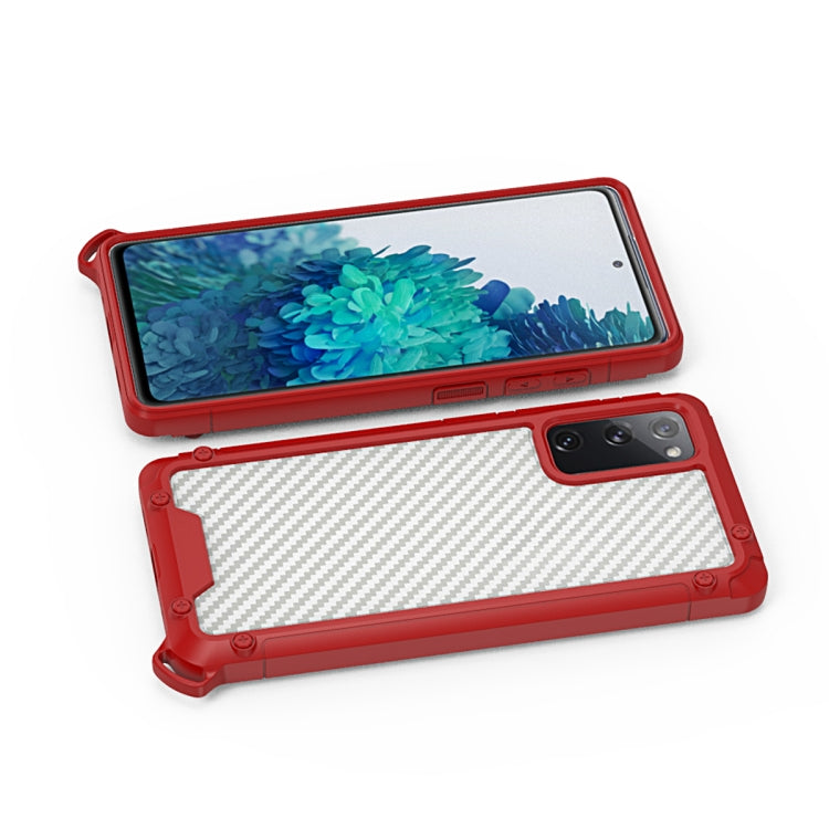 For Samsung Galaxy S20 FE 5G Gold-Shield Series Shockproof PC + TPU Case