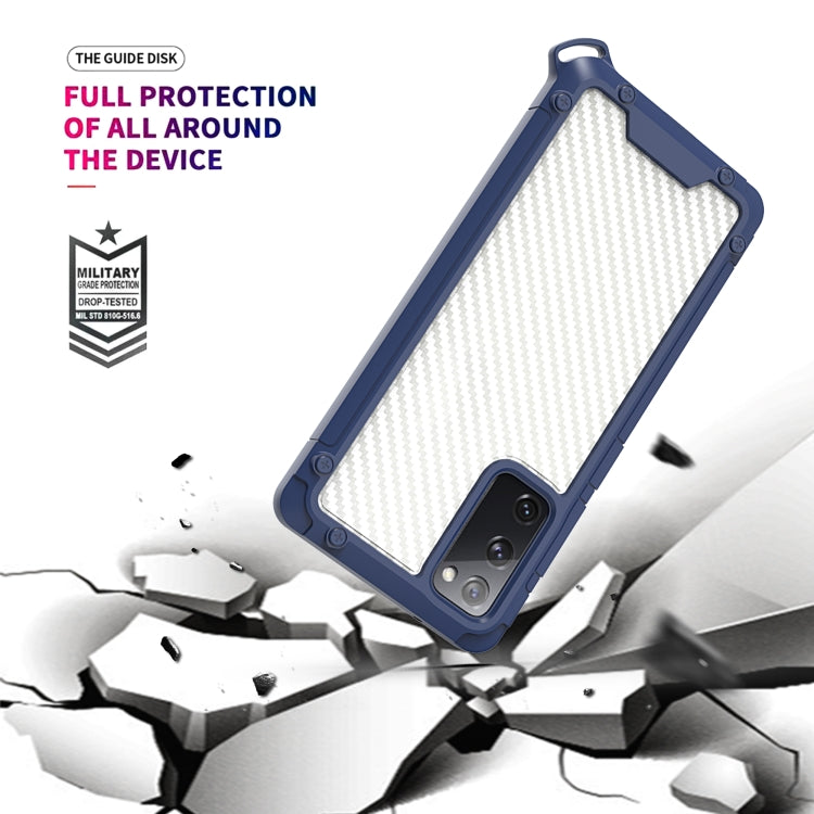 For Samsung Galaxy S20 FE 5G Gold-Shield Series Shockproof PC + TPU Case