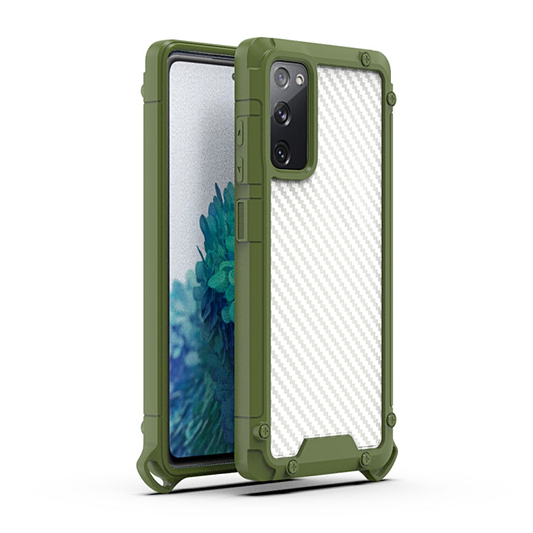 For Samsung Galaxy S20 FE 5G Gold-Shield Series Shockproof PC + TPU Case
