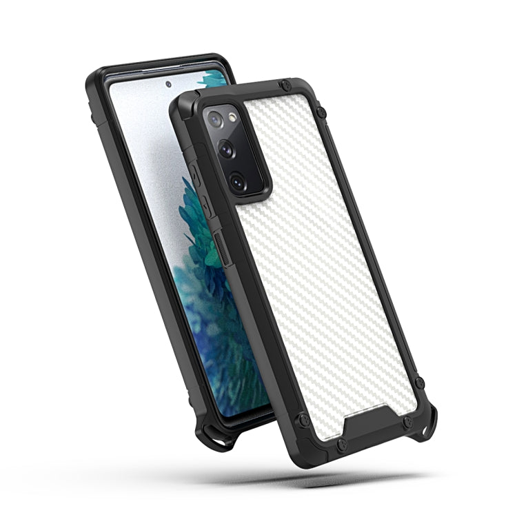 For Samsung Galaxy S20 FE 5G Gold-Shield Series Shockproof PC + TPU Case