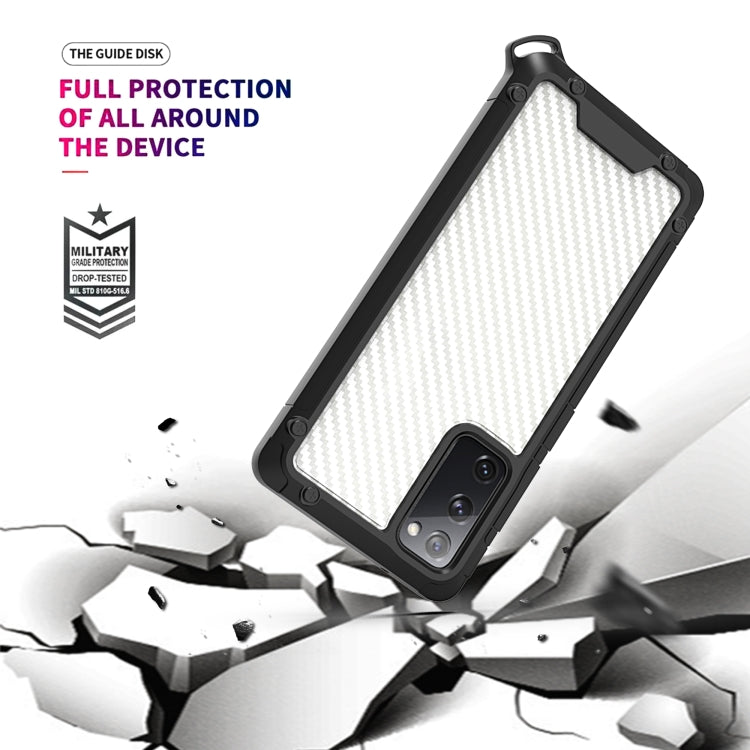 For Samsung Galaxy S20 FE 5G Gold-Shield Series Shockproof PC + TPU Case
