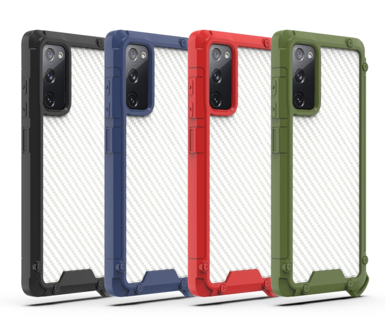 For Samsung Galaxy S20 FE 5G Gold-Shield Series Shockproof PC + TPU Case