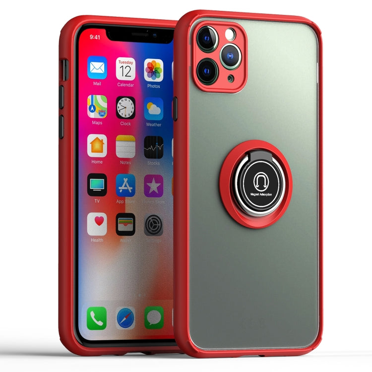 For iPhone 11 Pro Q Shadow 2 Generation Series TPU + Acrylic Protective Case with 360 Degrees Rotate Ring Holder