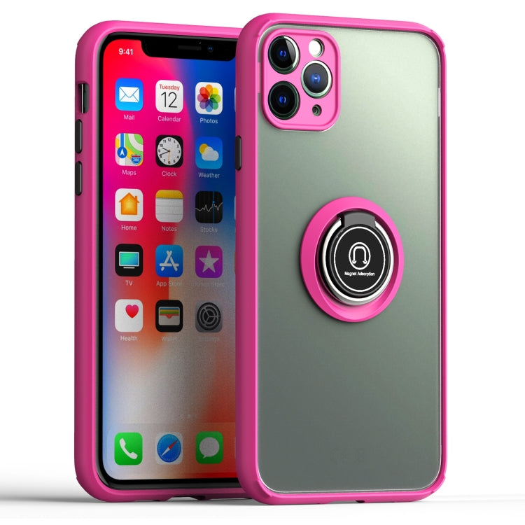 For iPhone 11 Pro Q Shadow 2 Generation Series TPU + Acrylic Protective Case with 360 Degrees Rotate Ring Holder