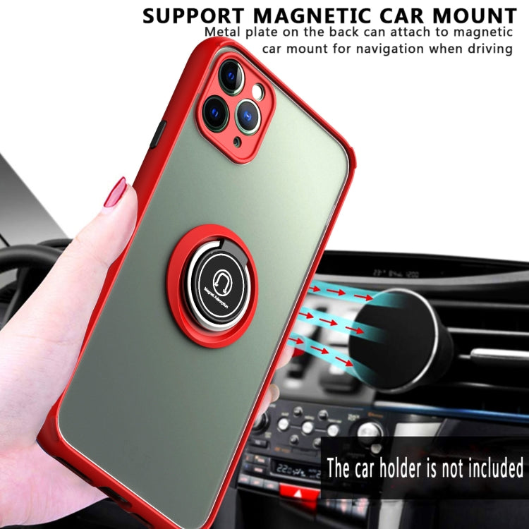 For iPhone 11 Pro Q Shadow 2 Generation Series TPU + Acrylic Protective Case with 360 Degrees Rotate Ring Holder