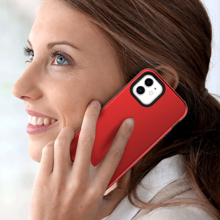 For iPhone 12 mini Shockproof PC + TPU Protective Case