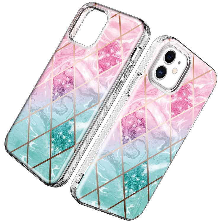 For iPhone 12 mini Shockproof Electroplating IMD Protective Case