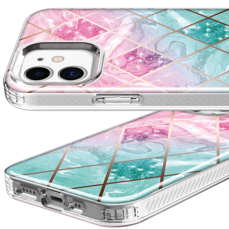 For iPhone 12 mini Shockproof Electroplating IMD Protective Case