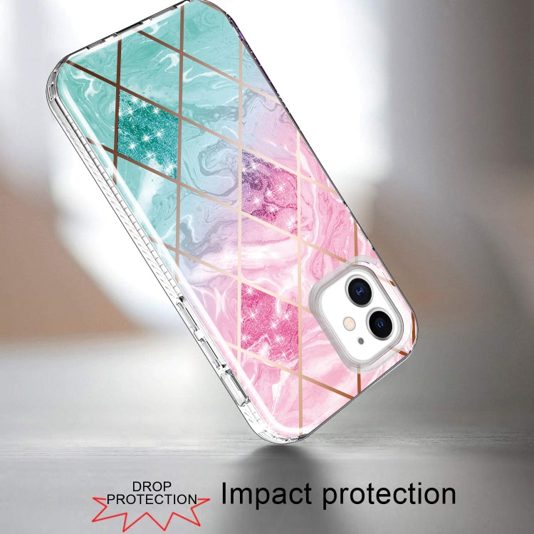 For iPhone 12 mini Shockproof Electroplating IMD Protective Case