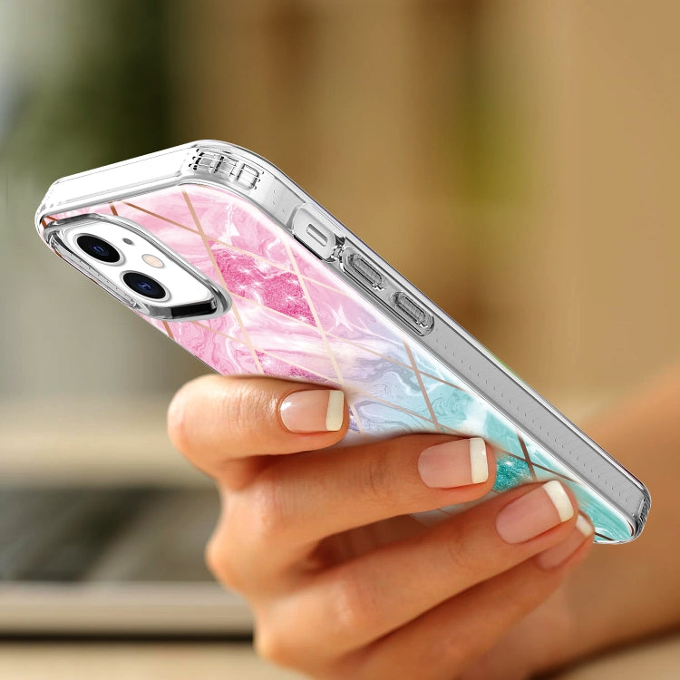 For iPhone 12 mini Shockproof Electroplating IMD Protective Case