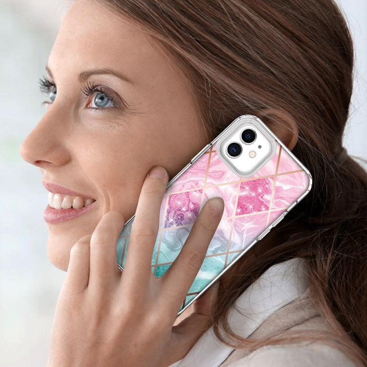 For iPhone 12 mini Shockproof Electroplating IMD Protective Case