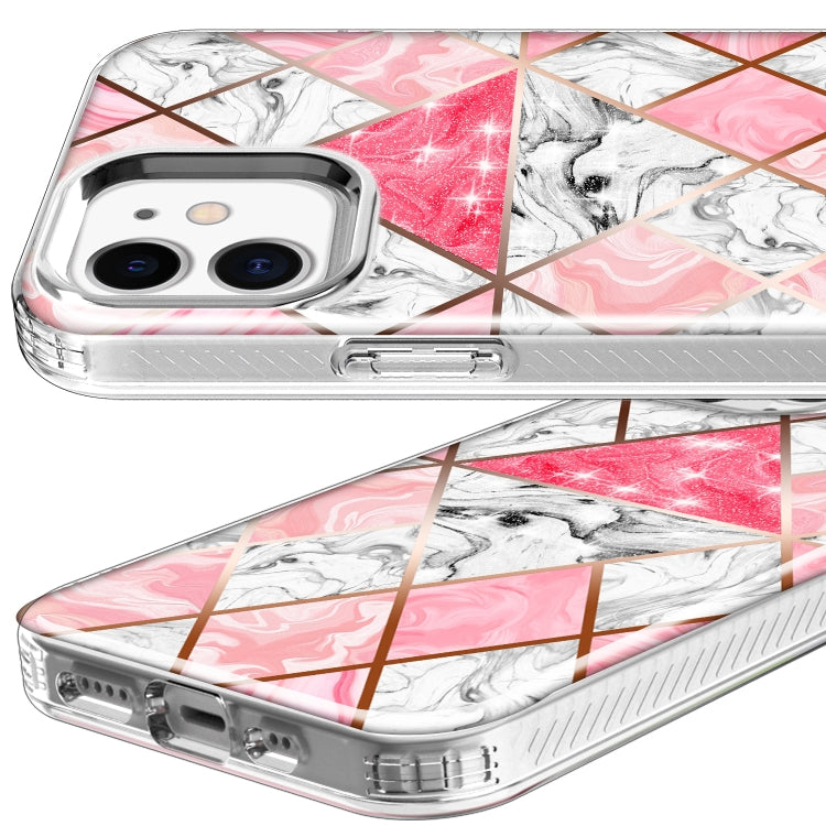 For iPhone 12 mini Shockproof Electroplating IMD Protective Case