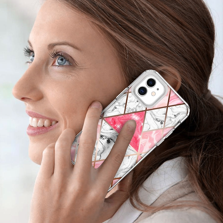 For iPhone 12 mini Shockproof Electroplating IMD Protective Case